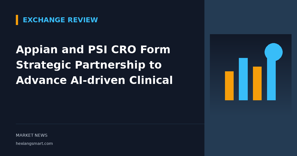 Appian and PSI CRO Form Strategic Partnership to Advance AI-driven Clinical